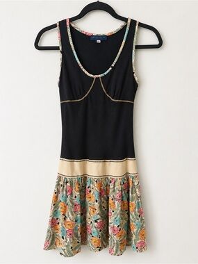 Vintage Mario Balthazar Y2K Floral Dress XS
